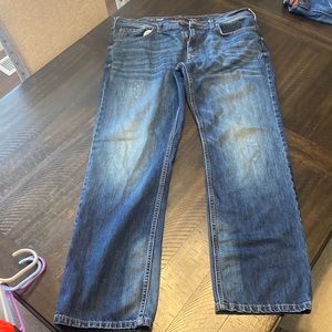 Marc Anthony Fit Slim Blue Jeans Mens Size 38W 32L